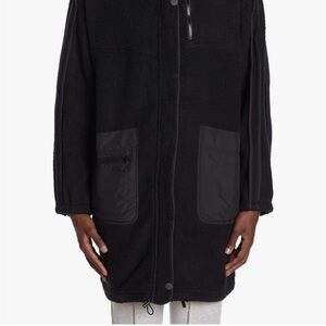 Free People Movement-Black Glacier Fleece Jacket, women’s size small